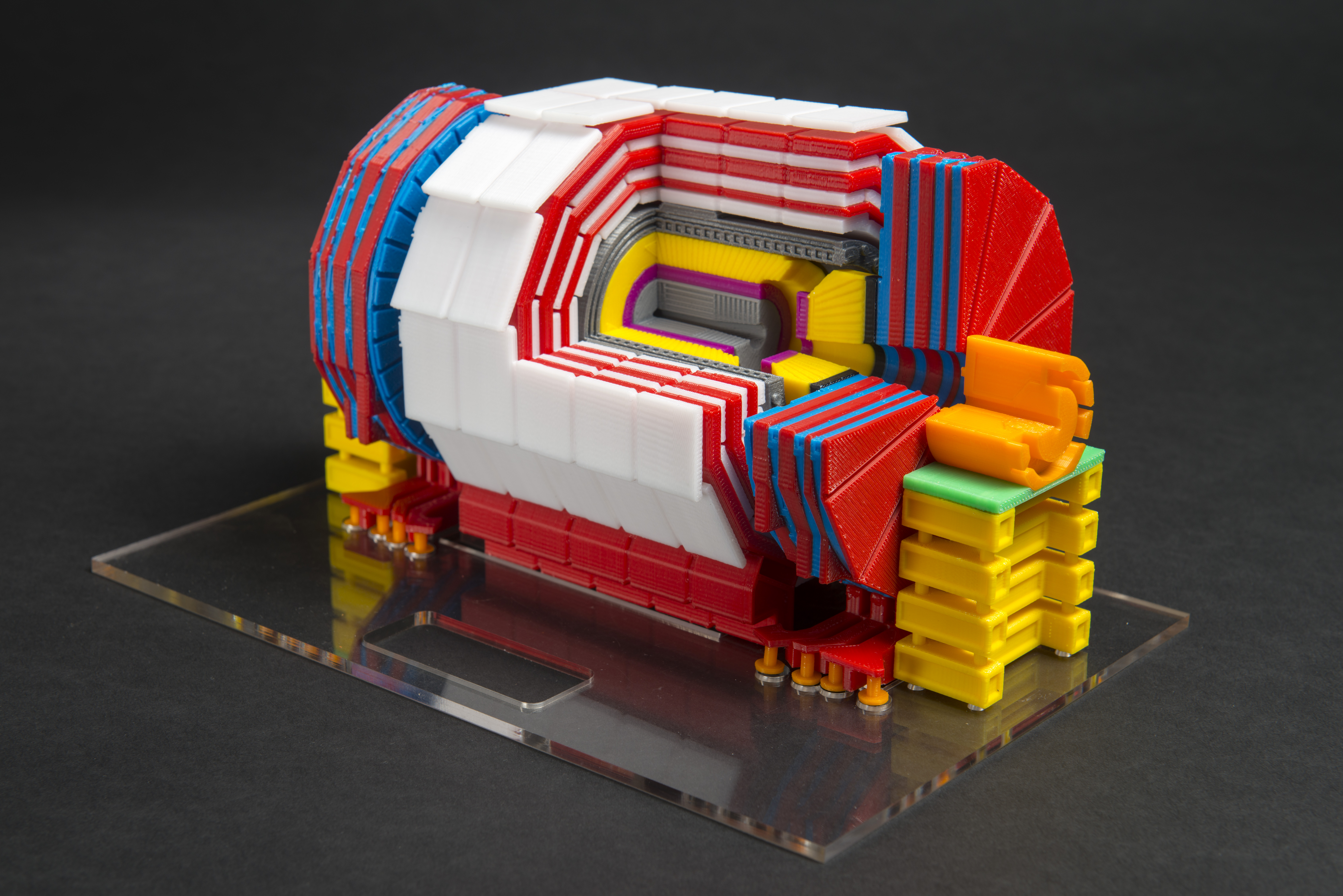 A 3D Printed CMS model