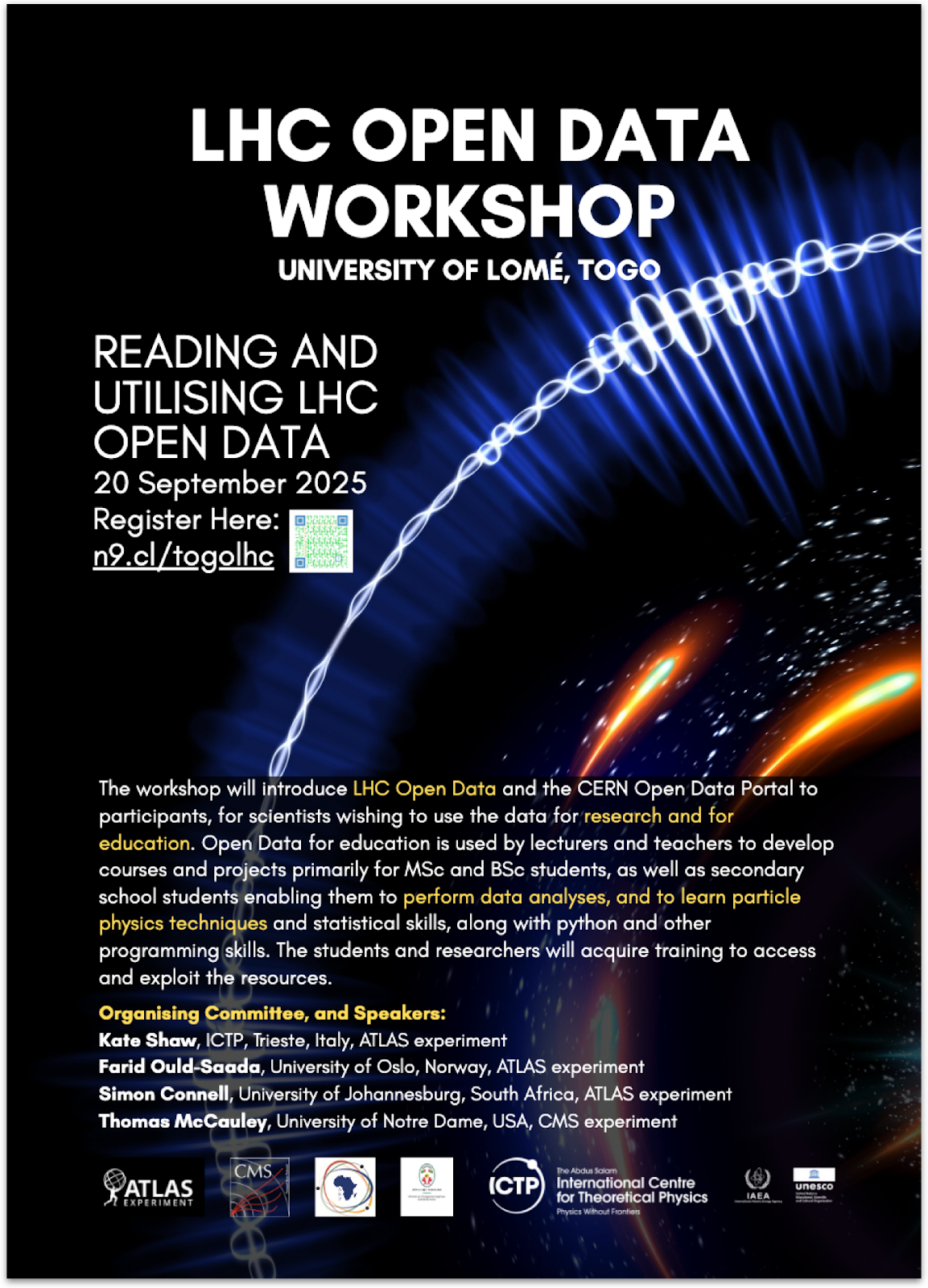 The poster for the Open Data workshop