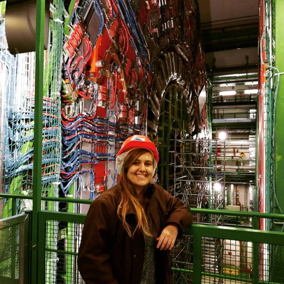 First time I visited CMS detector. Credits: Jory SONNEVELD